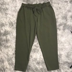 Green pants